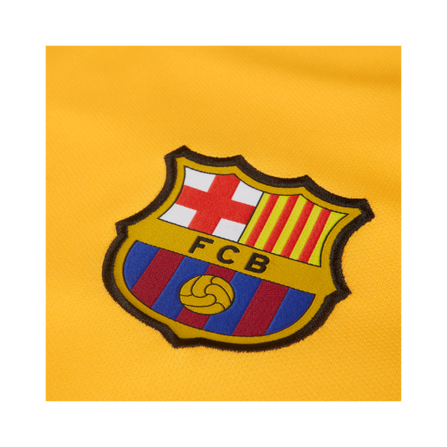 Original Mens NIKE FC Barcelona 2019/20 Stadium Away Jersey Varsity Maize AJ5531 728 Size Large