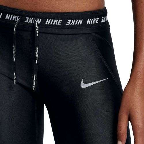 Original Womens Nike Power Speed 7/8 Running Dri Fit Tights Black AT4233 010 Size Medium