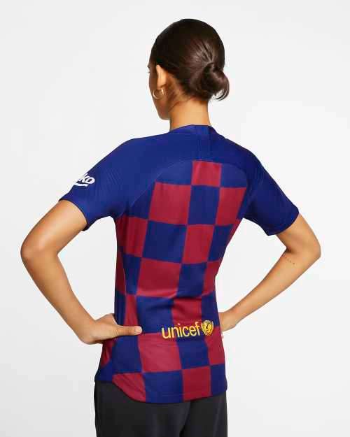 Original Women's NIKE FC BARCELONA 2019/20 STADIUM HOME JERSEY AJ5748 456 Size Large