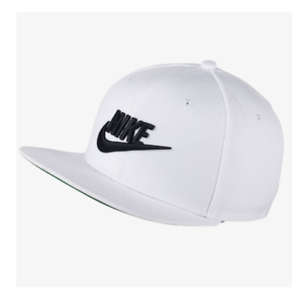 Original UNISEX Nike Pro Vintage Snapback Hat Adjustable White Cap CI2659 100 One Size fits all