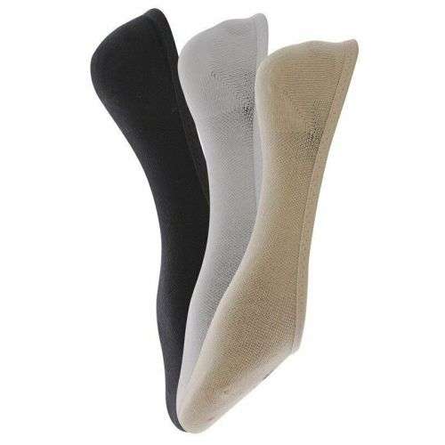 Original NIKE WOMEN PERFORMANCE LIGHTWEIGHT FOOTIE SOCKS 3 PACK SX4674 912 Size UK 5-8 (SA 5-8)