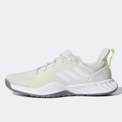 Original Women's adidas Solar LT Trainers Raw White /High Res Neon Yellow BB7231 Size UK 8 (SA 8)