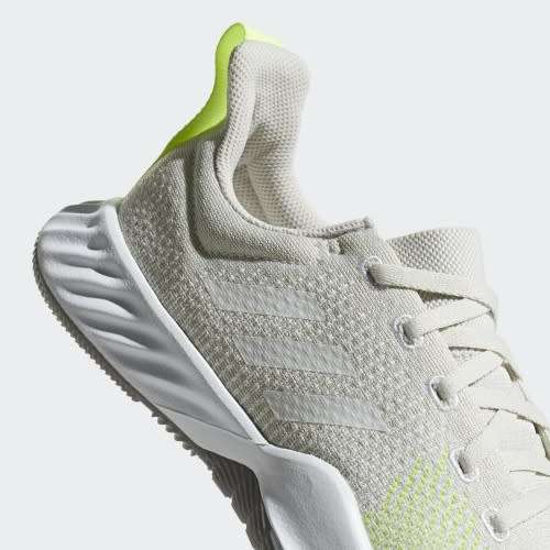 Original Women's adidas Solar LT Trainers Raw White /High Res Neon Yellow BB7231 Size UK 8 (SA 8)
