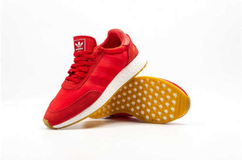 Original Mens adidas I-5923 Red/ Red/ Gum D97346 Size UK 11 (SA 11)