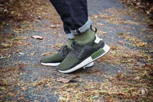 Original Mens adidas NMD XR1 Olive Green CQ3074 Size UK 7 (SA 7)