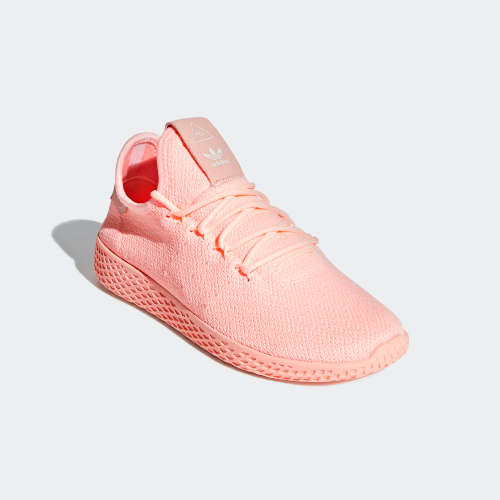Original Women's adidas Pharrell Williams Tennis Hu Clear Orange D96551 Size UK 7 (SA 7)