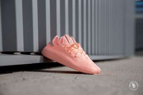 Original Women's adidas Pharrell Williams Tennis Hu Clear Orange D96551 Size UK 7 (SA 7)