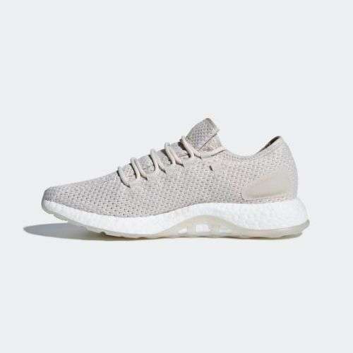 Original Mens adidas Running PureBOOST Clima Chalk BY8895 Size UK 9 (SA 9)