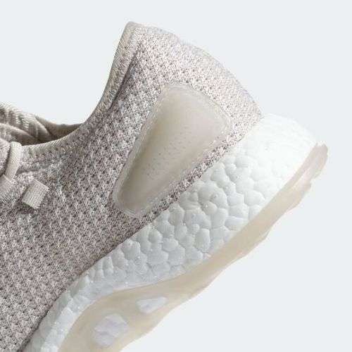 Original Mens adidas Running PureBOOST Clima Chalk BY8895 Size UK 9 (SA 9)
