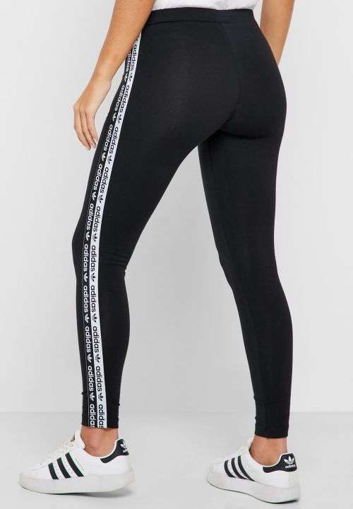 adidas Women's TAPE TIGHTS Black EC0750 Size Medium