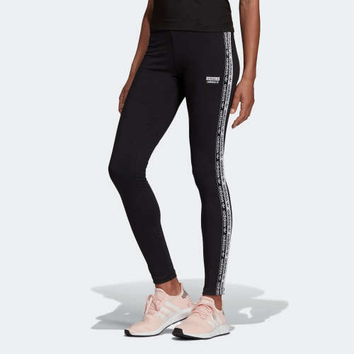 adidas Women's TAPE TIGHTS Black EC0750 Size Medium