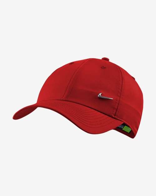 Original UNISEX Nike Sportswear HERITAGE 86 Metal Swoosh Cap Red 943092 657 One Size fits all