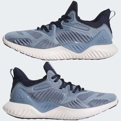 Original Women's adidas ALPHABOUNCE BEYOND Raw Grey / Orchid Tint CG5580 Size UK 6.5 (SA 6.5)