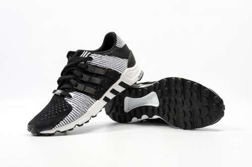Original Men's adidas EQT Support RF PrimeKnit | Black BY9689 Size UK 9 (SA 9)