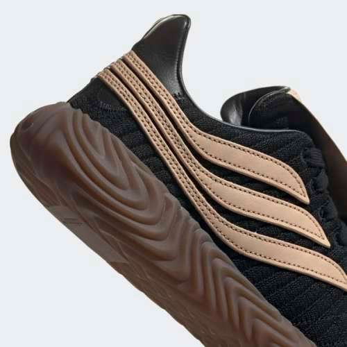Original Mens adidas HS SOBAKOV Core Black/ Gum EE5442 Size UK 9 (SA 9)