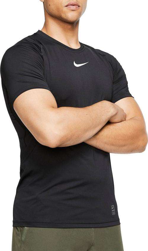 Nike PRO Men's Compression Tee Black CJ5095 010 Size Extra Large