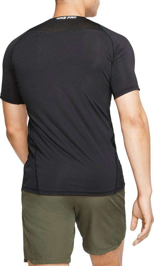 Nike PRO Men's Compression Tee Black CJ5095 010 Size Extra Large