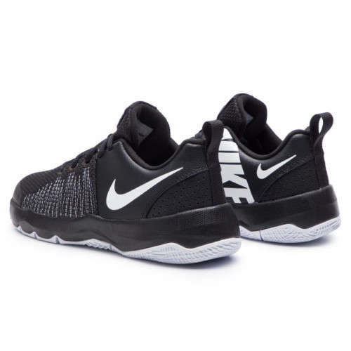 Original Boy's Nike Team Hustle Quick 922680 004 Black/White Size UK 4 (SA 4)