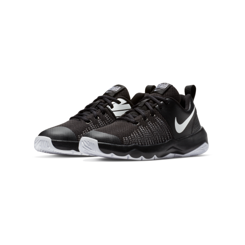 Original Boy's Nike Team Hustle Quick 922680 004 Black/White Size UK 4 (SA 4)