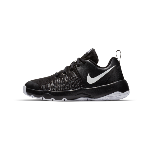 Original Boy's Nike Team Hustle Quick 922680 004 Black/White Size UK 4 (SA 4)