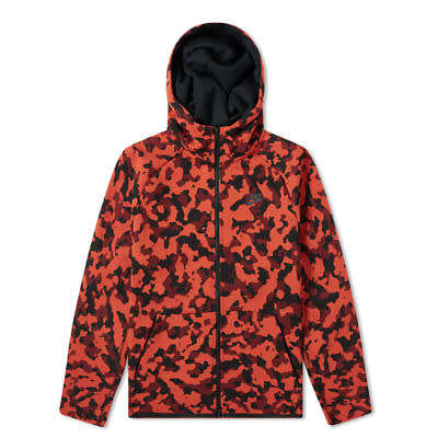 Original Men's Nike Tech Fleece Camouflage Hoodie CJ5975 603 Size Large