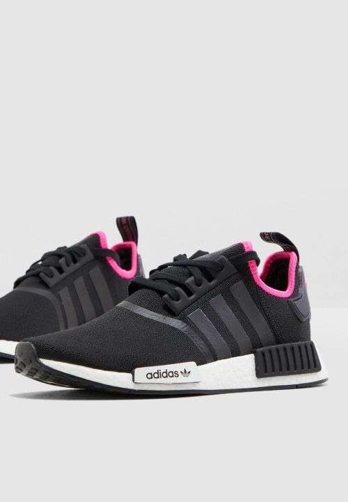 Original Mens adidas NMD_R1  Core Black / Shock Pink DB3586 Size UK 10 (SA 10)