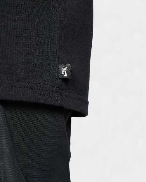 NIKE Men's Skateboarding YOON SB VENICE TEE BLACK CU0304 010 Size Medium