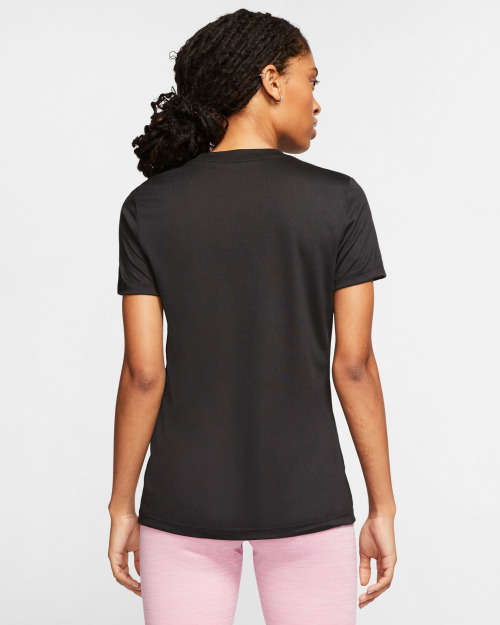 NIKE Women's Dri-Fit Legend Icon Clash Black (ANTI ODOR) CT7352 010 Size Large