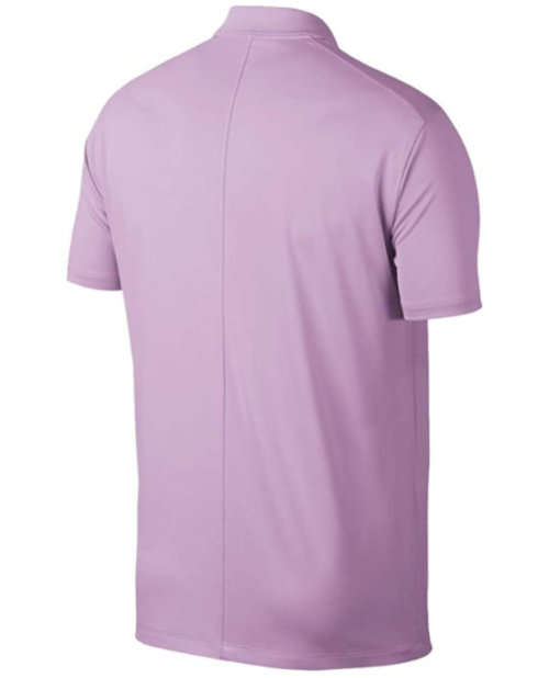 Original Mens Nike Dry Victory Solid Polo Shirt Lilac 891857 543 Size Large