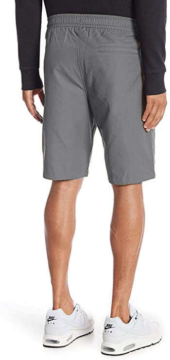 Nike Men's Sportswear Woven Players Shorts Dark Grey AA5032 021 Size Large