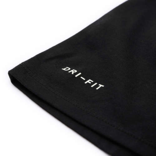 NIKE Men's NBA Chicago Bulls Fanwear Logo Tee Shirt Black BV8103 010 Size XL