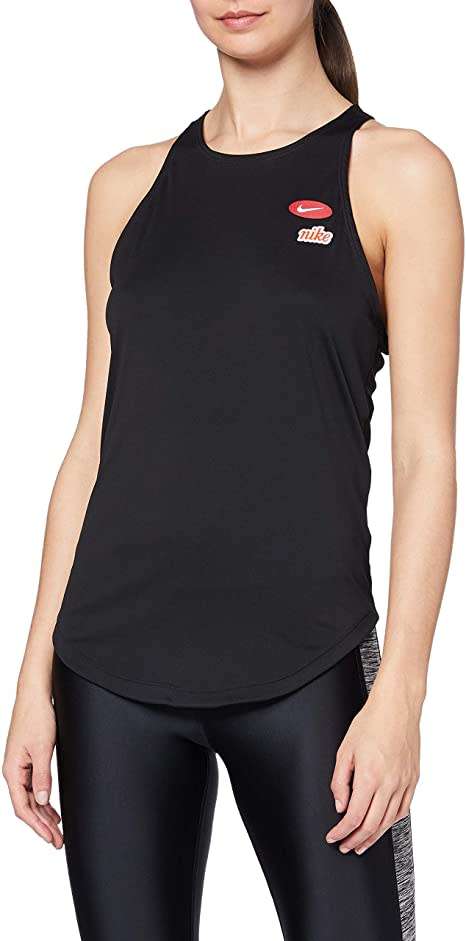Nike Women's PRO ICON CLASH TANK Black CJ3446 010 Size Medium