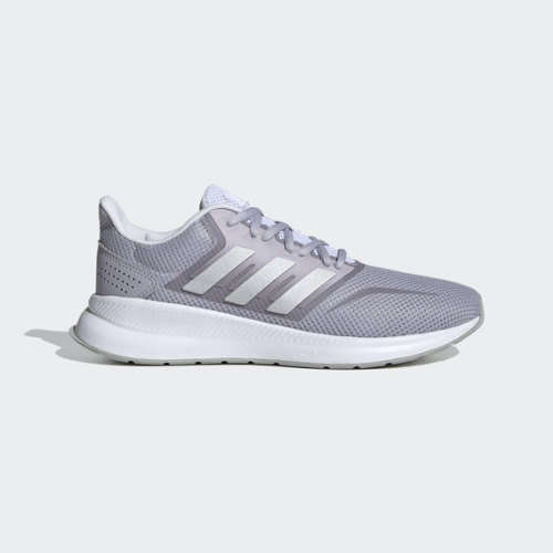 adidas Women's RUNFALCON Glory Grey / Silver Metal FW5160 Size UK 6 (SA 6)