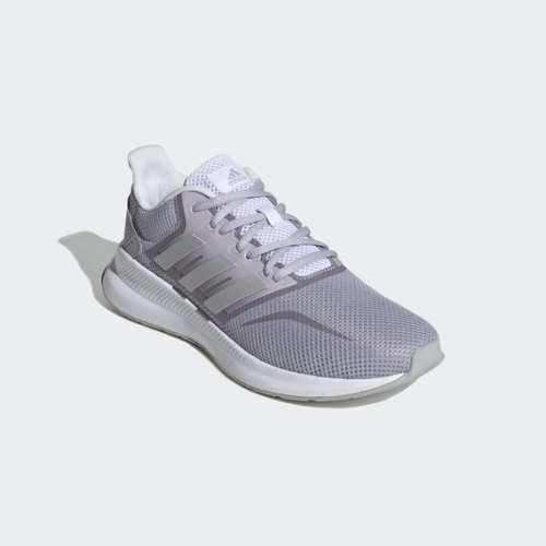 adidas Women's RUNFALCON Glory Grey / Silver Metal FW5160 Size UK 6 (SA 6)