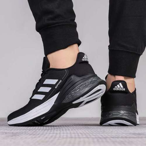 adidas Men's RESPONSE SR Core Black / Cloud White/ Grey Six FX3625 Size UK 8 (SA 8)