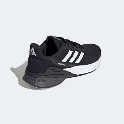 adidas Men's RESPONSE SR Core Black / Cloud White/ Grey Six FX3625 Size UK 8 (SA 8)