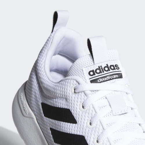 adidas Men's Lite Racer Cloudfoam White/ Black CG4952 Size UK 8 (SA 8)