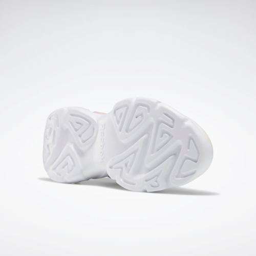 Reebok Women's ROYAL EC RIDE 4 Glass Pink / White FW0933 Size UK 6 (SA 6)