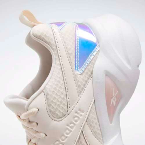 Reebok Women's ROYAL EC RIDE 4 Glass Pink / White FW0933 Size UK 6 (SA 6)