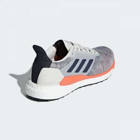 adidas Men's SOLAR GLIDE Raw White / Legend Ink / True Orange D97080 Size UK 10 (SA 10)
