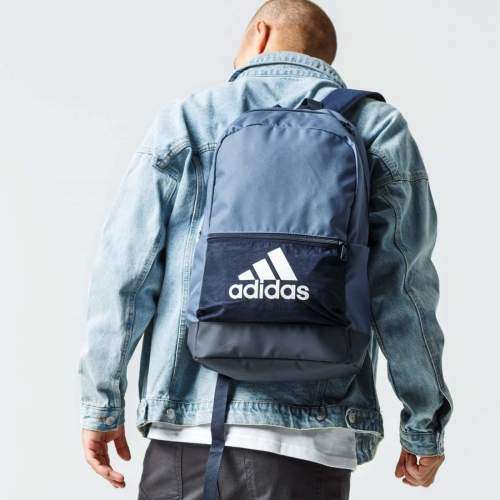 adidas Unisex Classic Bos Backpack 24 Litre Blue DZ8267
