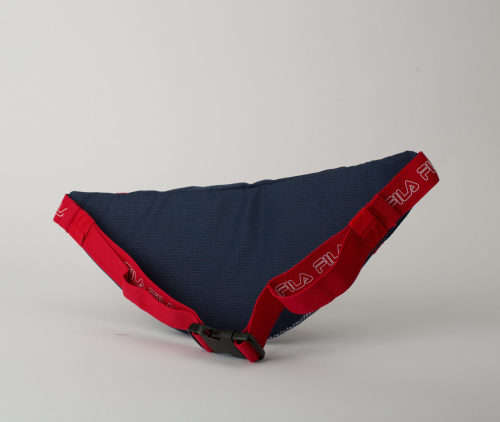 FILA Hip Sack Waistpack Running Waist Belt Bag Navy/ Red F1013269