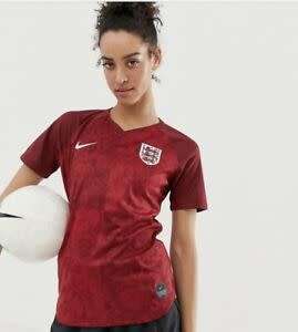 NIKE Women's England 2019/20 World Cup Away Jersey Maroon AJ4391 677 Size Small