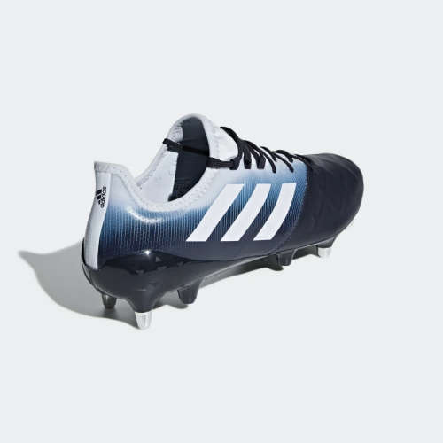 adidas Men's KAKARI LIGHT SOFT GROUND BOOTS LEGEND INK/ SHOCK CYAN BB7982 Size UK 10 (SA 10)