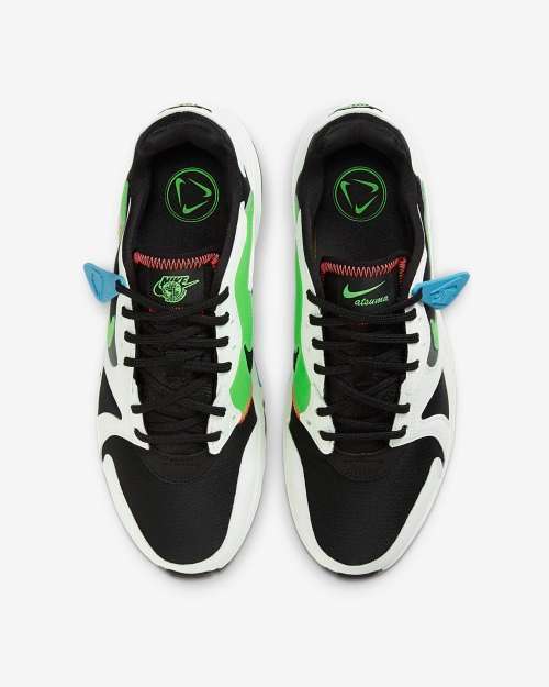 Nike Men's ATSUMA Black/ Summit White/ Flash Crimson/ Green Strike CD5461 009 Size UK 8 (SA 8)
