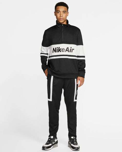 NIKE Air MEN'S Sportswear Pants Black CJ4838 010 Size Medium