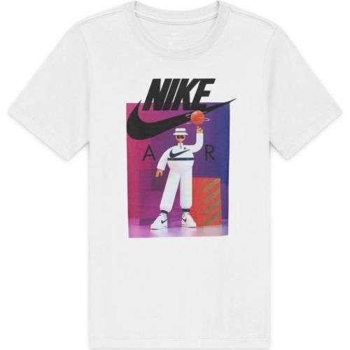 Nike Air Boy's TEE SHIRT White CZ1829 100 Size Extra Large