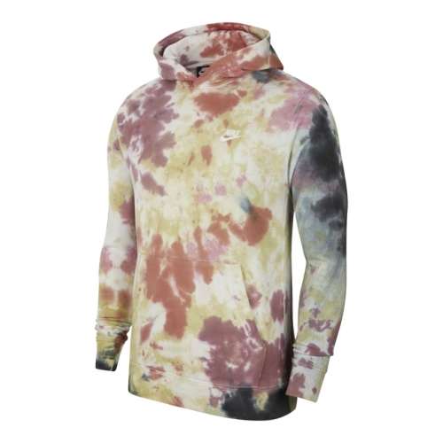 Nike Men's Sportswear Tie Dye Pullover Hoodie CU4345 638 Size XL
