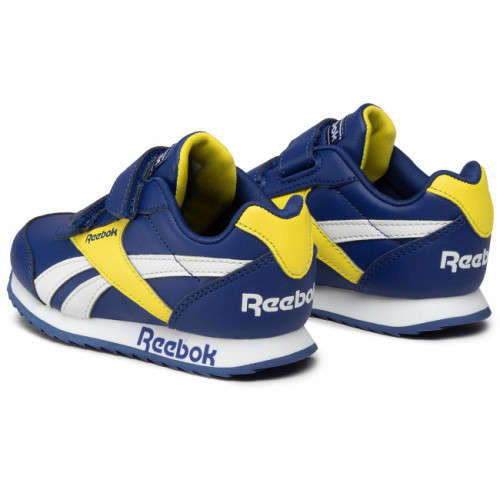 Reebok Boys Royal CLASSIC JOGGER 2.0 Deep Cobalt / Bright Yellow FW8917 Size UK 1 (SA 1)