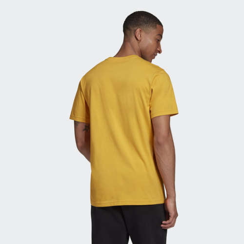 adidas Men's STREETBALL MULT TEE Active Gold EW3190 Size Large